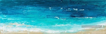 Débarquez abstrait paysage marin Peinture à l'huile